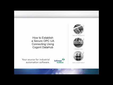 How to Establish a Secure OPC UA Connection Using Cogent DataHub