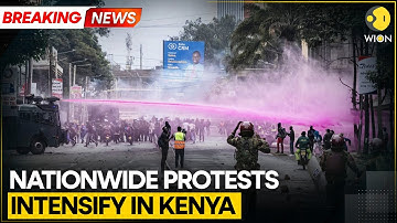 BREAKING: Kenya Police Open Fire On A Crowd Of Protesters | WION