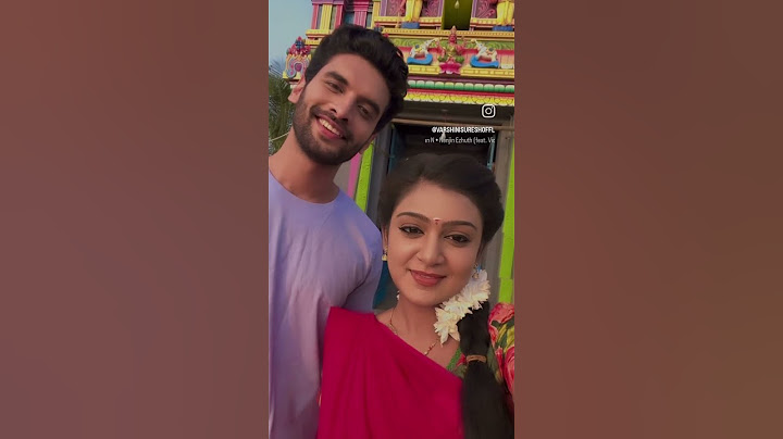 BTS of Nee Naan Kadhal |Vijay TV| 2517 February 2024 #shootingspot #vijaytv #neenaankaadhal