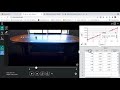 Como capturar los datos con videoanalysis y solucionar el problema del punto o coma decimal.