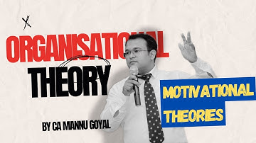 Motivational Theories Part 1 by CA. Mannu Goyal