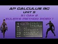 5.1 Day 2 Euler's Method Vid1