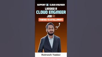 Got a Cloud Engineer Job | Best Cloud Computing Course | Intellipaat Review #Shorts
