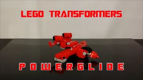 Lego Transformers Powerglide G1 Mini By BX Brix
