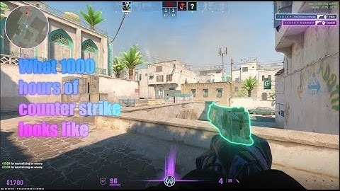 What 1000 hours of counterstrike looks like