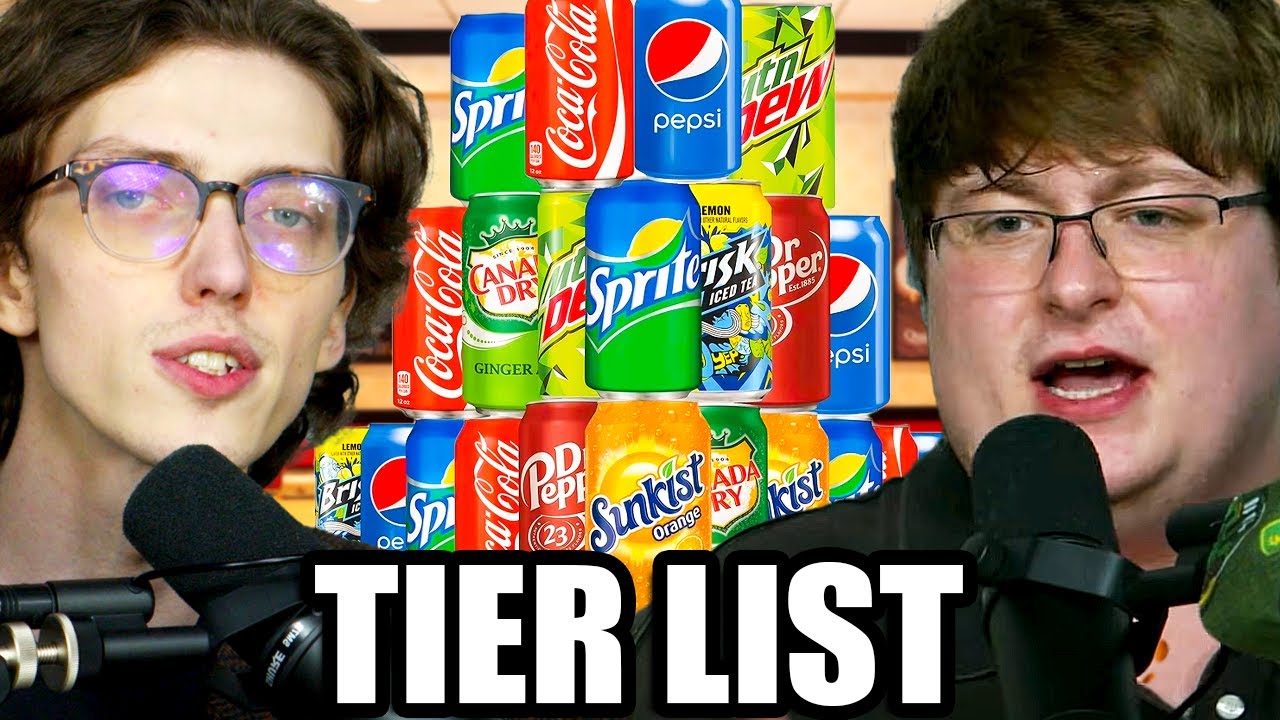 Goblin & Kyle Rank Every Soda (Tier List)