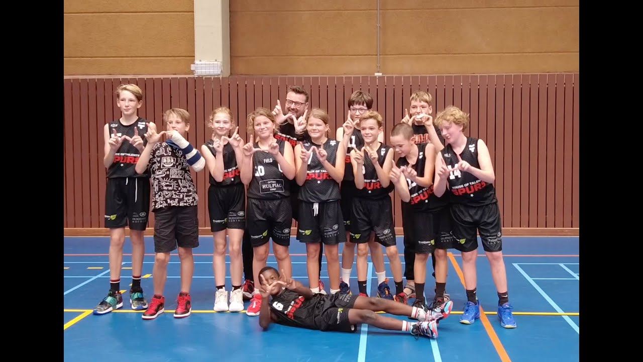House Of Talents Kortrijk Spurs G12 A vs Amon Jeugd Gentson G12 C YouTube