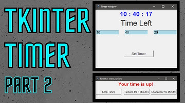 Tkinter Timer in Just 75 Lines of Code!! Part 2