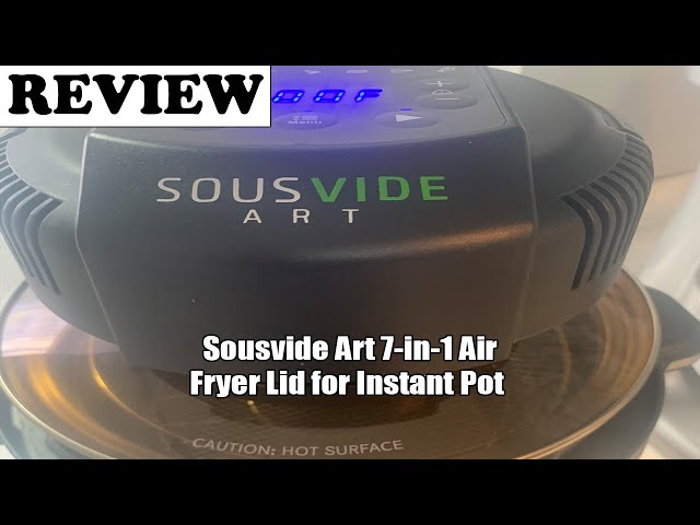  Sousvide Art 7-in-1 Instant Pot Air Fryer Lid 8 qt, 7
