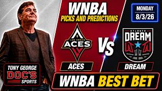 WNBA Pick - Las Vegas Aces vs Atlanta Dream Prediction, 8/3/2026 Best Bets, Odds & Betting Tips