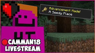 Speed Running RANDOM Minecraft Achievements But I Have Half A Heart camman18 Full Twitch VOD