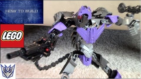 how to build Lego Shockwave with hero factory