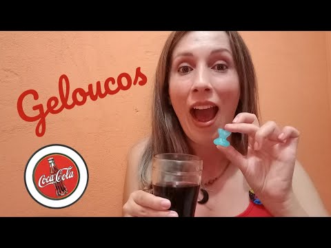 Geloucos e Gelocosmico Fluoresentes Coca Cola