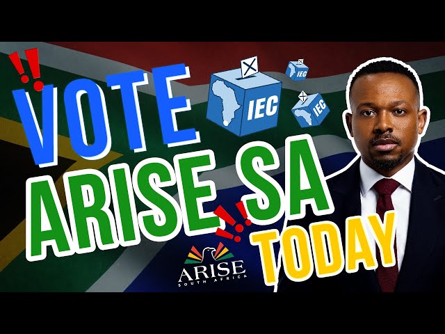 WE ARE VOTING ARISE SA TODAY | Mpho Dagada class=