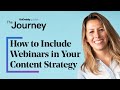 How to Include Webinars in Your Content Strategy to Increase Sales