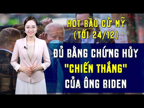 Tin Cập Nhật (Tối 24/12):Thông điệp Noel của ông Biden: Những ngày ĐEN TỐI NHẤT ở trước mắt chúng ta