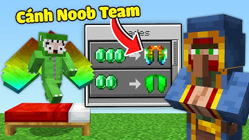 Minecraft Bedwars, Nhưng Sở Hữu Cánh Noob Team Siêu Vip Được Kim Cương Vô Hạn ??