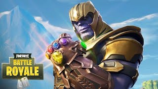 Fortnite Avengers Infinity War Gauntlet Thanos Gameplay
