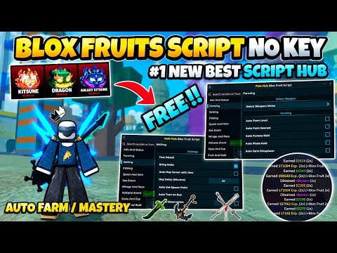 New *OP* Blox Fruits Script No Key - Auto Farm, New Quest, Raid, Fruit ESP, Mastery & More! 🔥