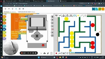 Open Roberta Lab Ruta Laberinto