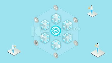 Cross Chain Capital  |  Cryptocurrency Isometric Explainer Video