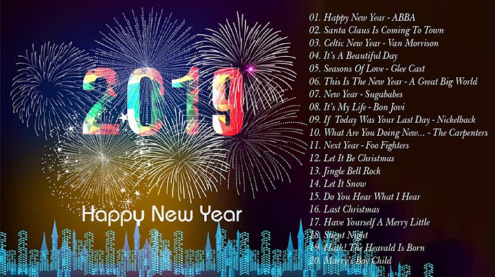 Frohes neues Jahr Lieder 2019 - Neujahr 2019 - Frohes neues Jahr 2019 - Countdown 2019