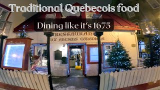 Dining like it’s 1675, in the Oldest Home, in Old Quebec City!