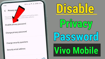 How The Disable Privacy And App Encryption Password In Vivo |Vivo Privacy Password Kaise Disable Kre