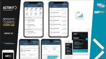 SAP Business One Sales Mobile App