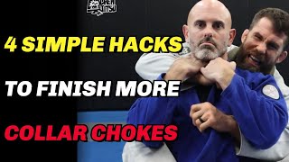 4 Collar Choke Adjustments I Wish I Knew as a White Belt in BJJ