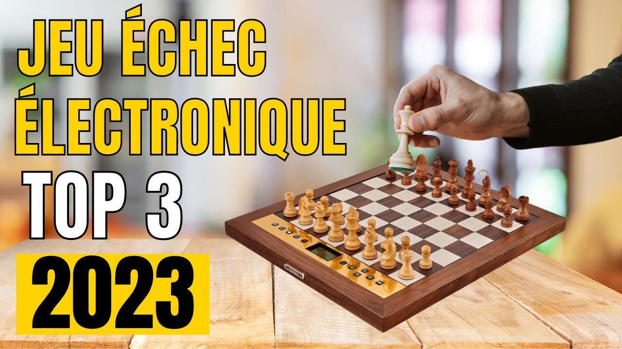 Top 1 jeu d'échecs électronique pour débutants et améliorations des joueurs  d'échecs, échiquier électronique parlant avec compétences à plusieurs