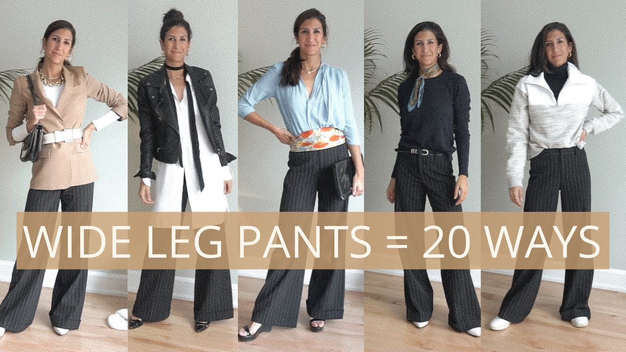 Wide Leg Pants Outfit Ideas: How to Style Successfully