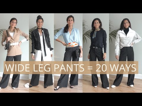What To Wear & Not Wear With Wide Leg Trousers / Trending Top