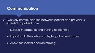 Patient Provider Partnership in Primary Care