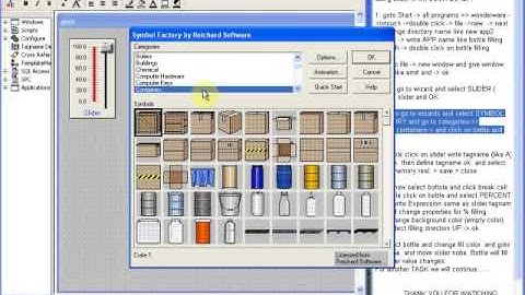 Learn Wonderware Intouch : percent fill property