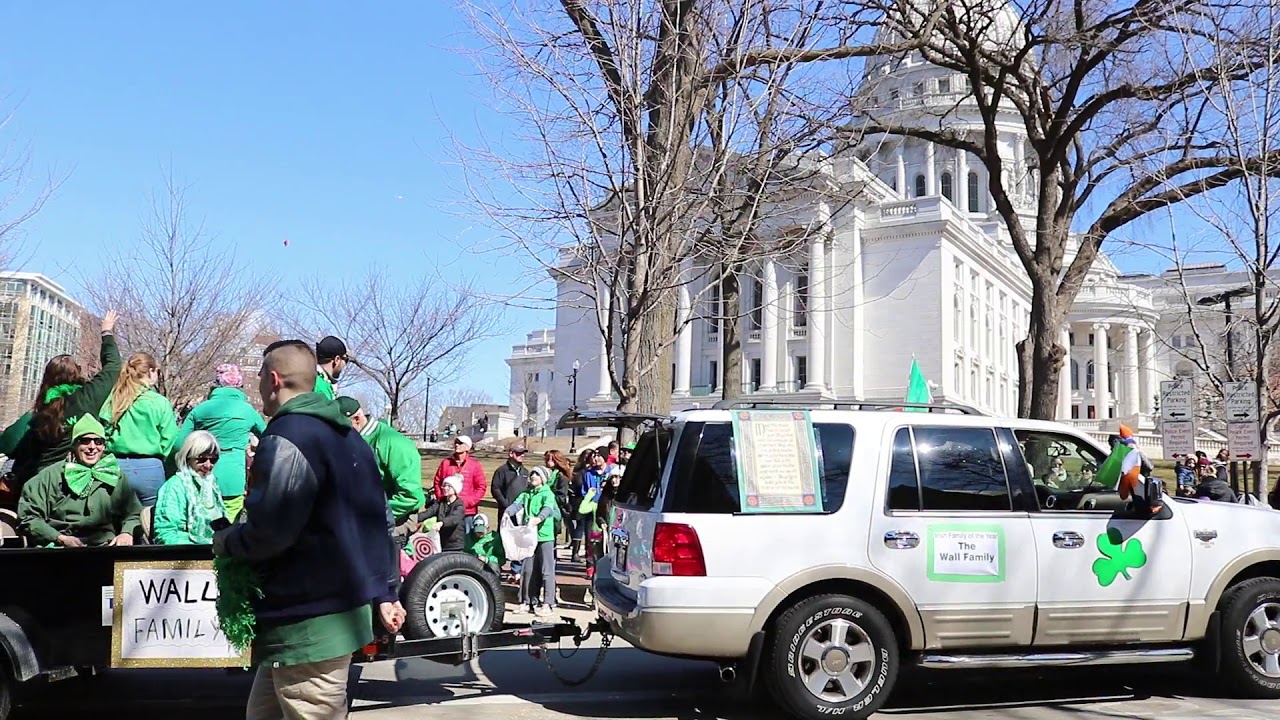 Madison, Wisconsin St Patrick's Day Parade 2019 YouTube