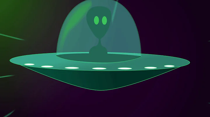 UFO Flight Animation Loop