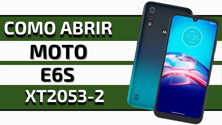 Moto E6s XT2053-2 Como Desmontar || Como Abrir || How To Disarm || Como Desarmar ||