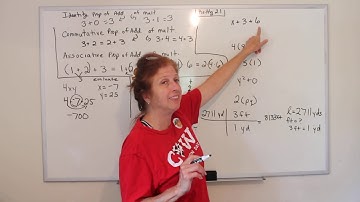 Pre-Algebra: Properties in Operations (2.1)