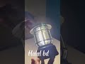 আলো একদম আগের দিনের মত Rechargeable Stepless Dimming Handheld LED Camping Lamp