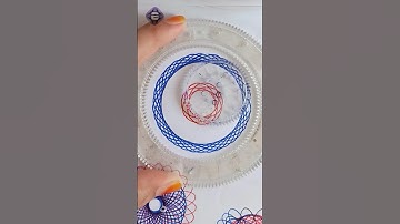 Spiral Serenity: Watch Spirograph Art Come to Life