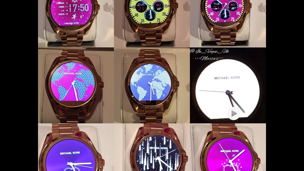 mk smartwatch faces