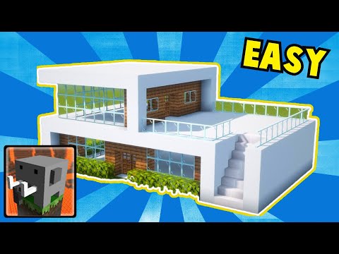 Craftsman : How To Build HUGE MODERN HOUSE (NICE LOOKING)
