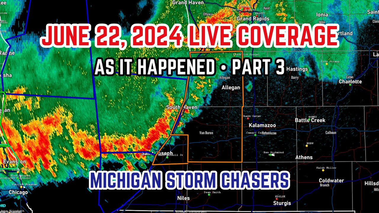June 22nd, 2024 Severe Weather Coverage Part 3 YouTube