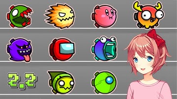 All Swing Copters | Geometry Dash 2.2