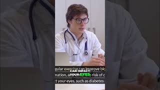 Unlock HEALTHY EYES: Beyond Diet - Exercise, Sleep, Stress! #shorts