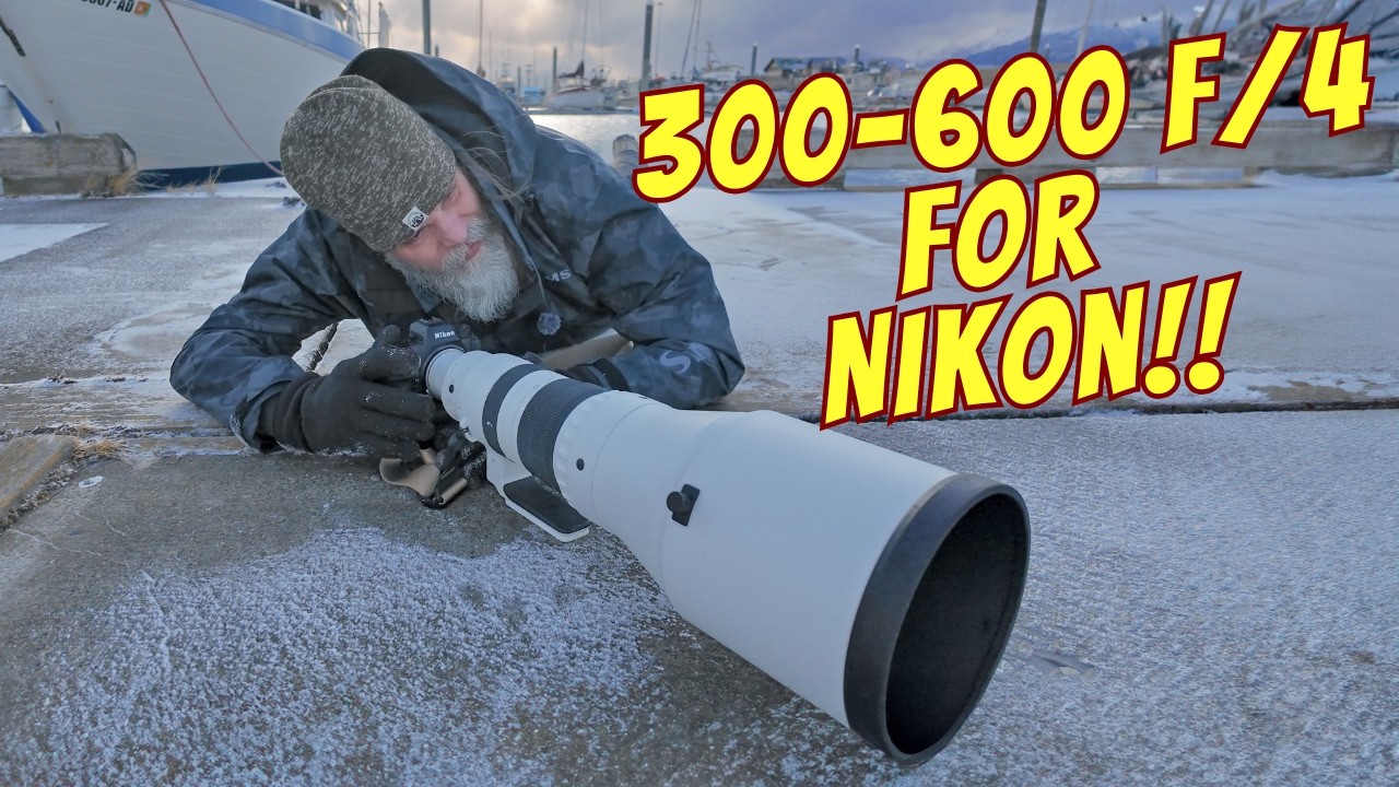 Объектив Sigma Crazy 300-600 f/4 на Nikon!