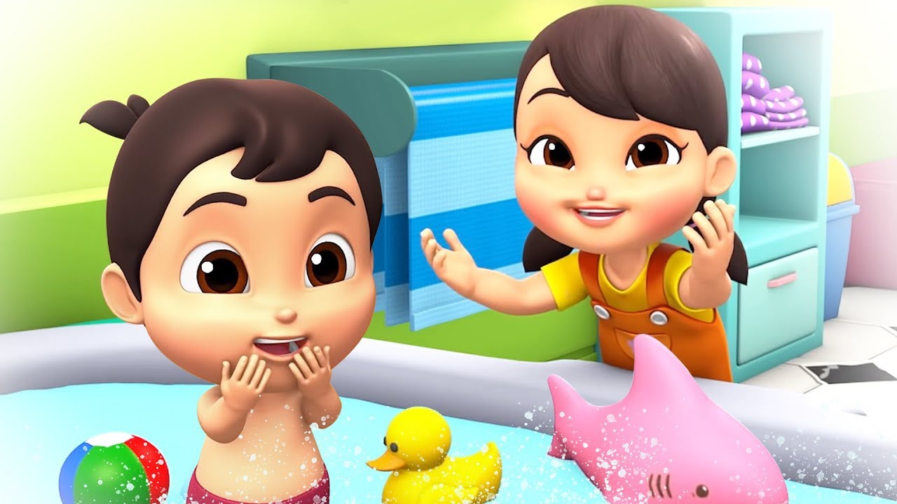 Bath Time Song in Hindi | चलो नहाने वक़्त होगया | Nursery ...