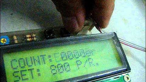 บอร์ดวัดความเร็วรอบ Encoder Motor