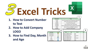 3 Excel Tricks | Learn Ms Excel | Daily Excel Tricks